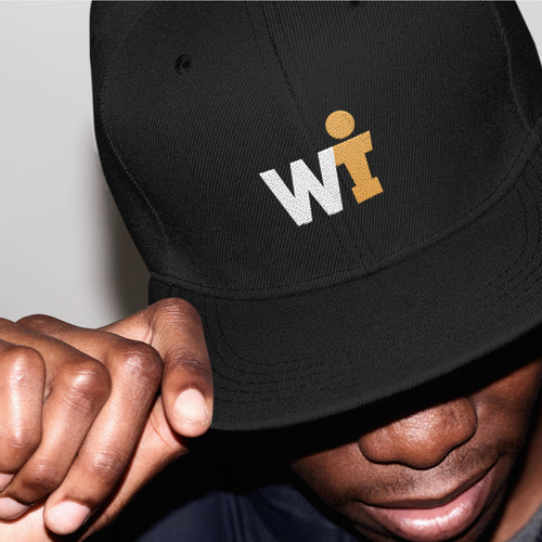 Hat - WIFOOS Logo - White/Gold on Color