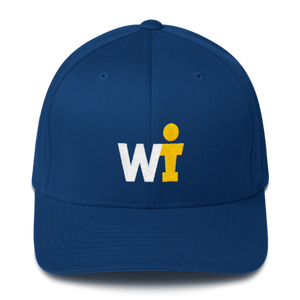Hat - WIFOOS Logo - White/Gold on Color