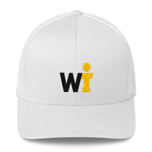 Hat - WIFOOS Logo - Black/Gold on White