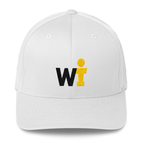 Hat - WIFOOS Logo - Black/Gold on White